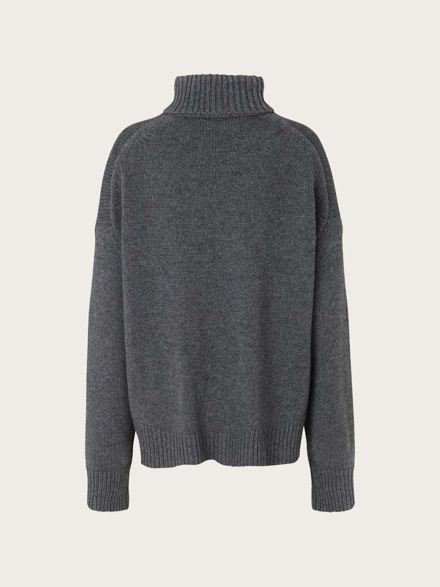 Sakeiku Turtleneck - Grey Melange