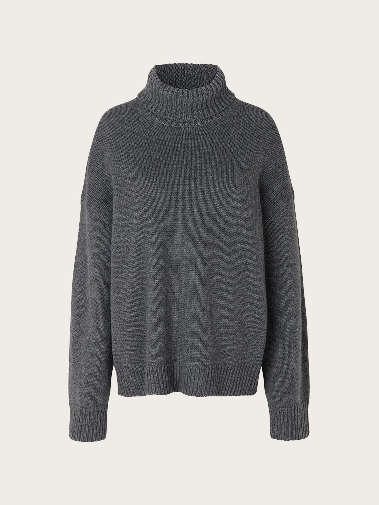 Sakeiku Turtleneck - Grey Melange