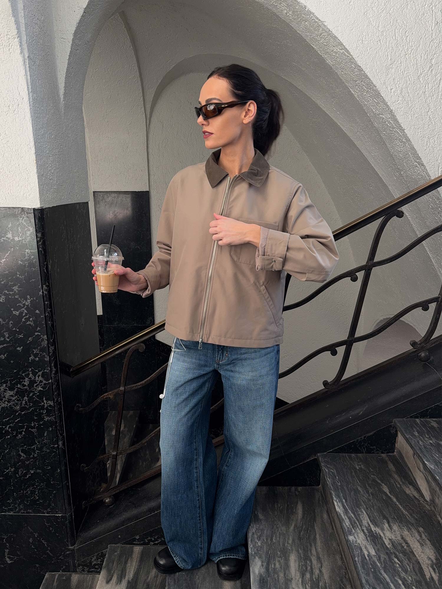 Sarobinson Jacket - Greige