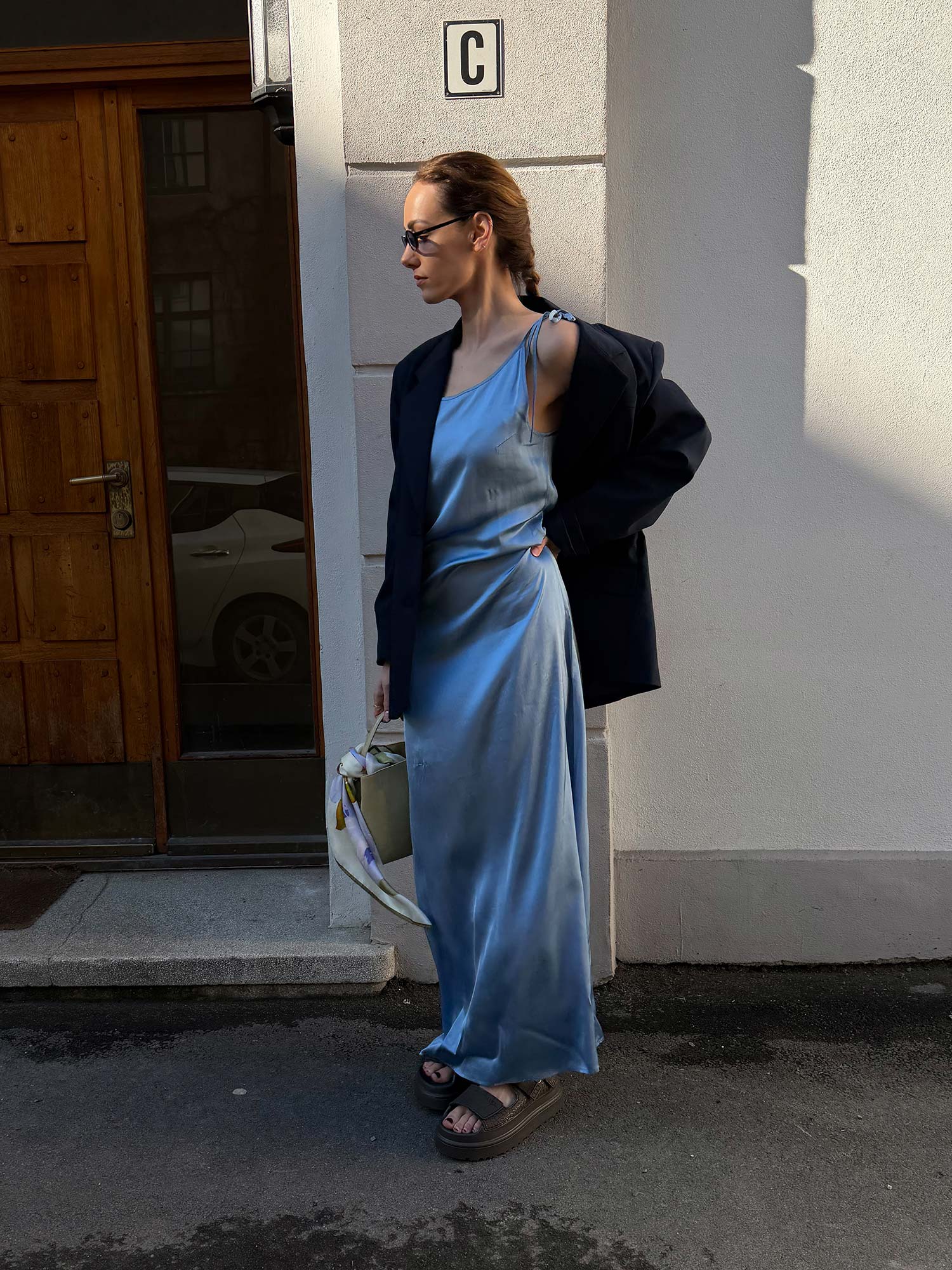 Sasinga Dress - Bel Air Blue