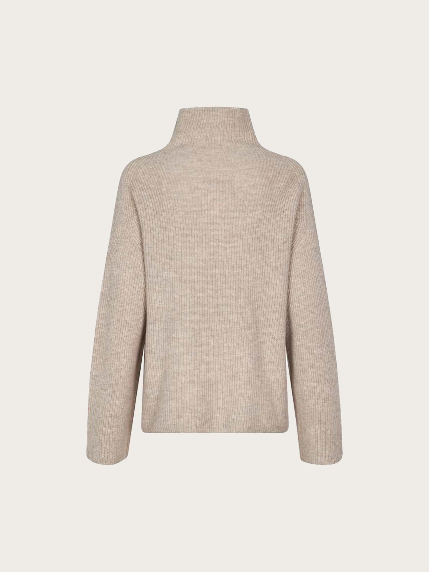 Sazlata Turtleneck - Khaki Melange