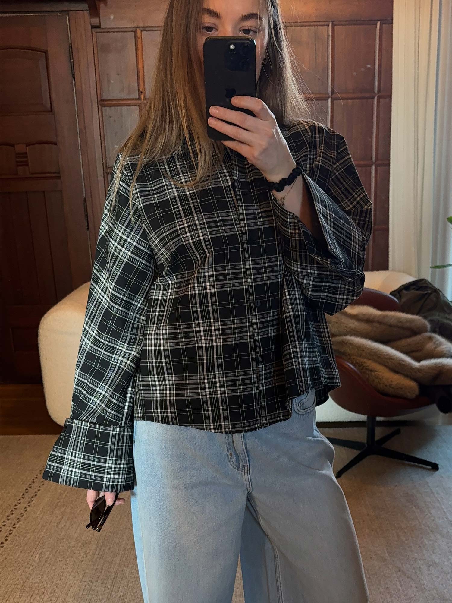 Atari Shirt - Black Check