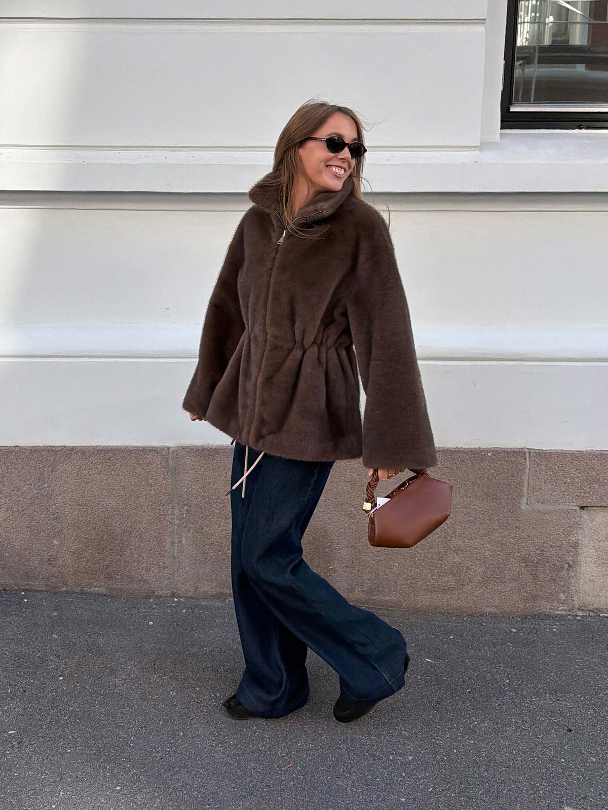 Frankie Faux Mink - Choco