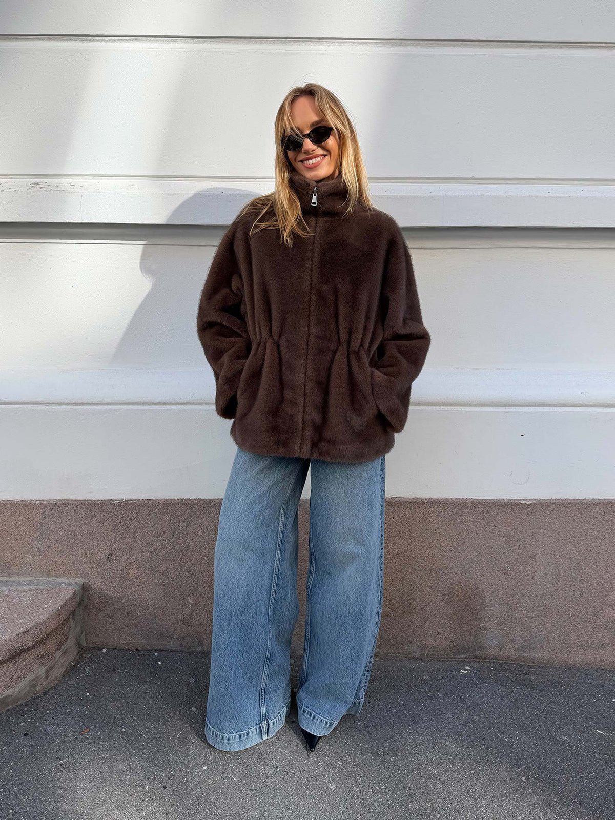 Frankie Faux Mink - Choco