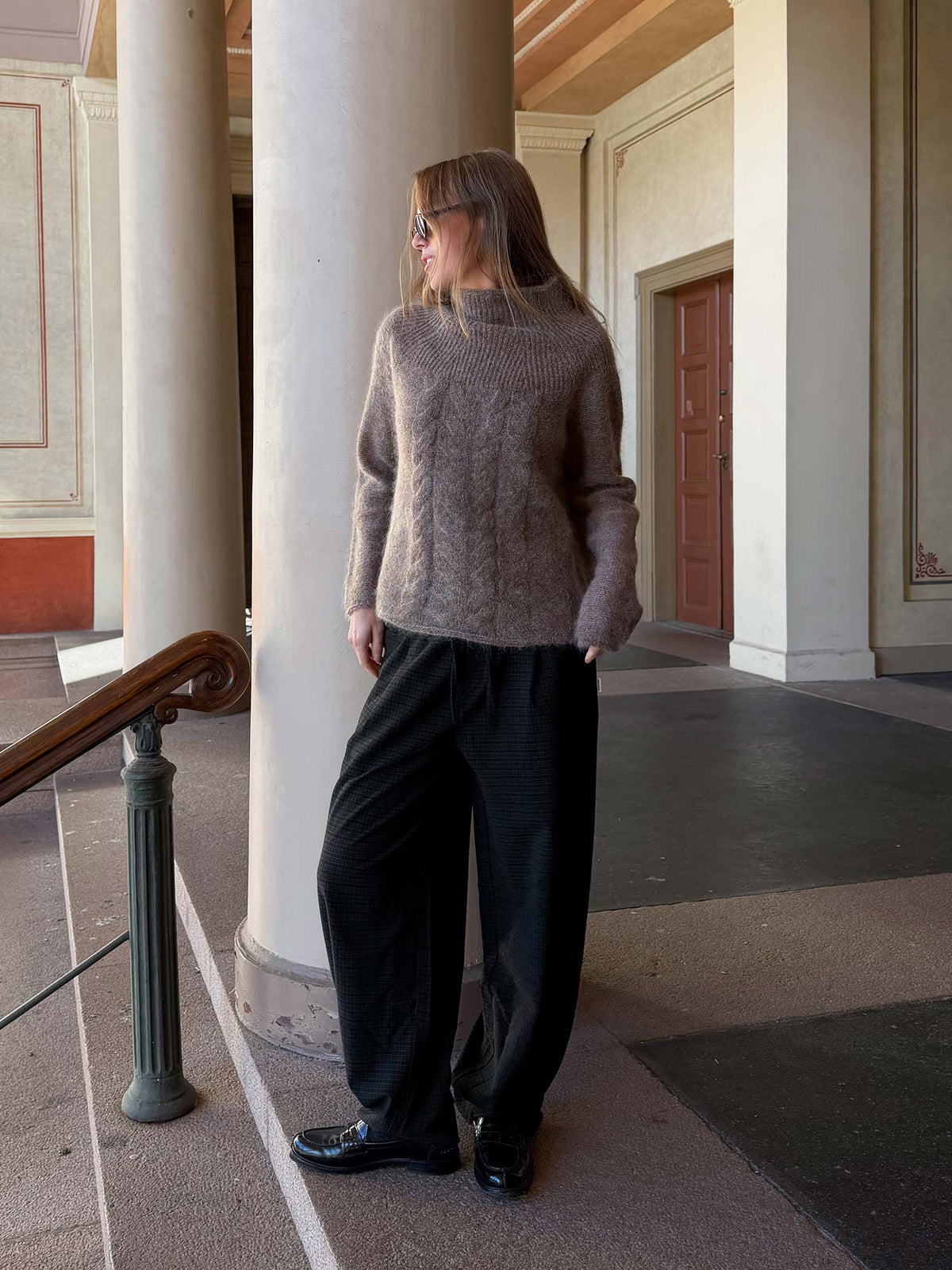 Verdi Sweater - Dk Brown