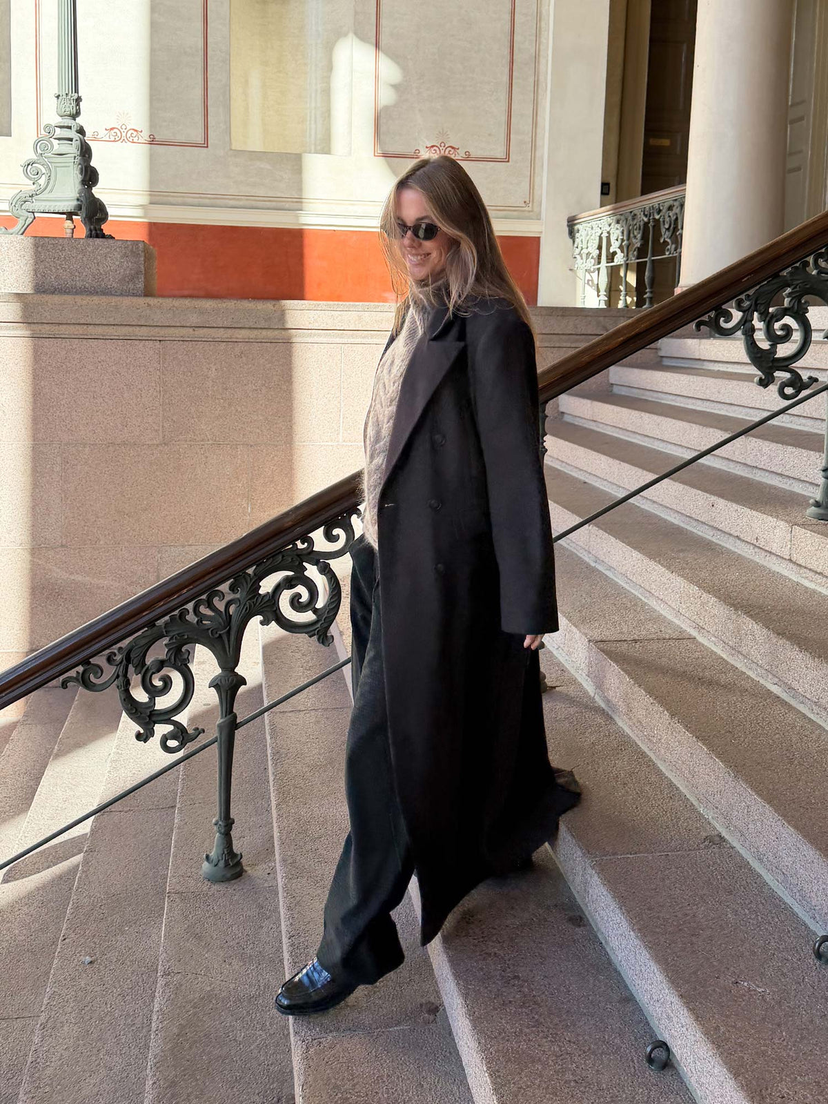 Venja Long Coat - Ganache