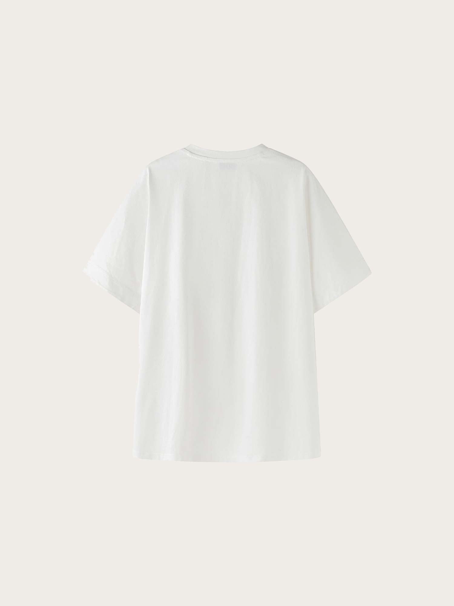Avana Fold T-Shirt - White