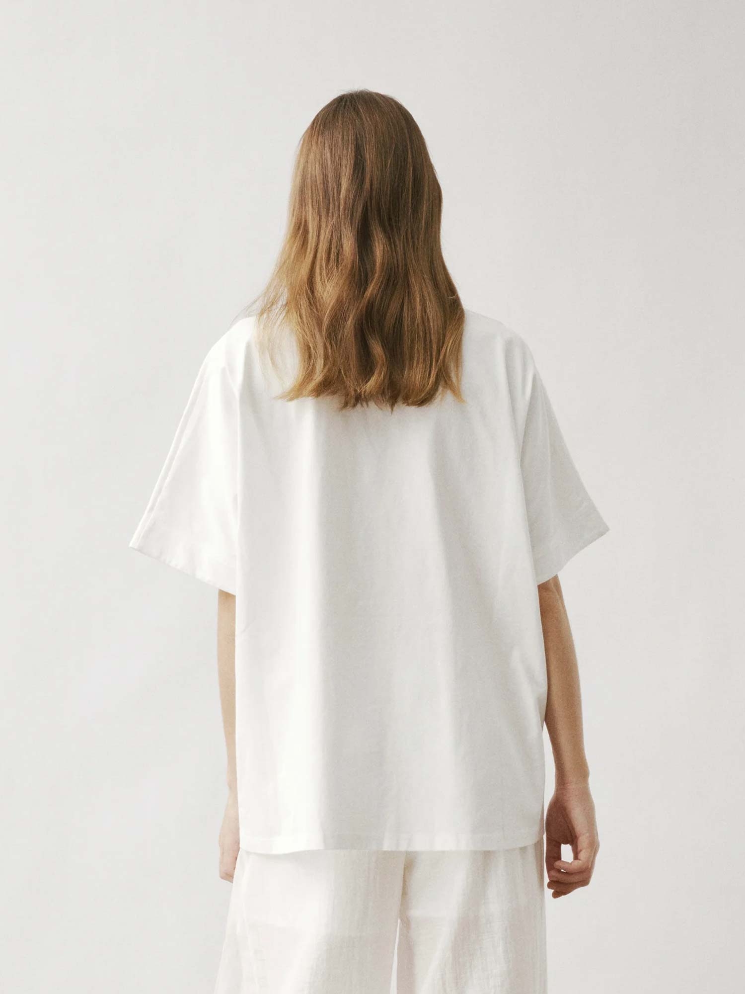 Avana Fold T-Shirt - White
