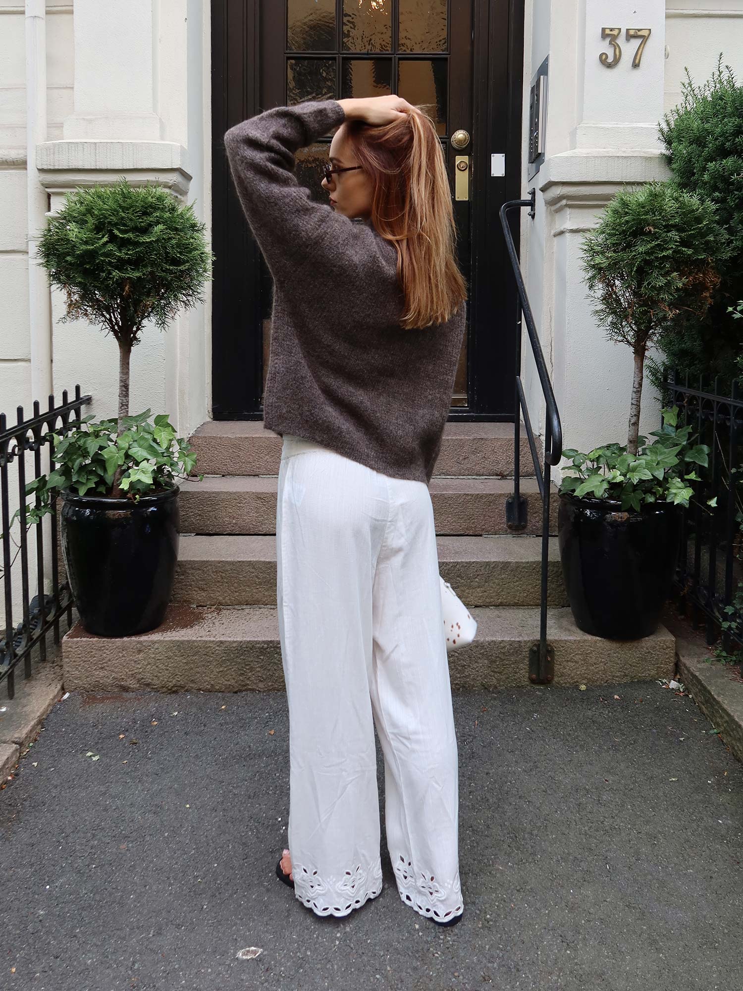 Everly Trouser - White