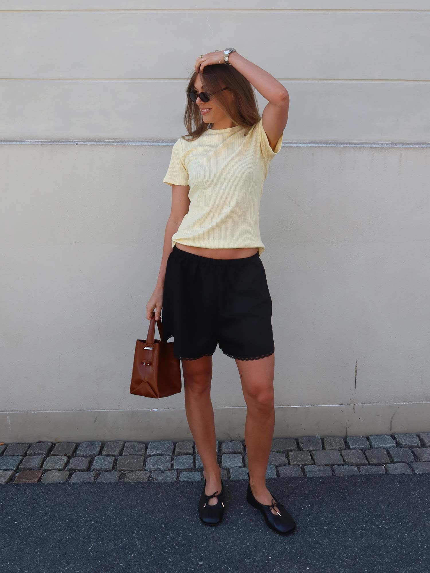 Envolvi SS Tee - Double Cream