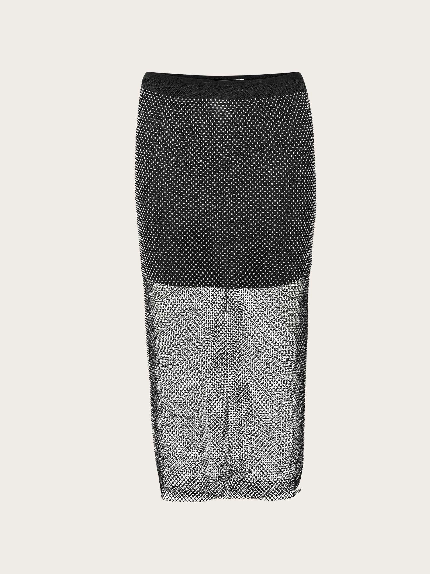 Yade Hw Skirt - Silver Glitter