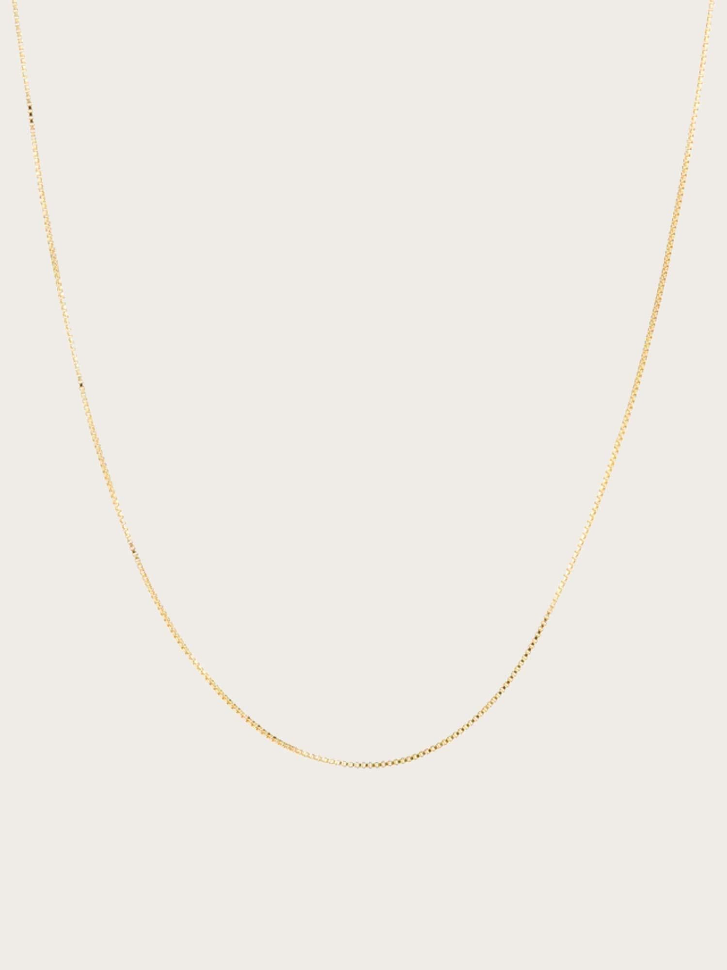Box Chain 50 cm - Gold