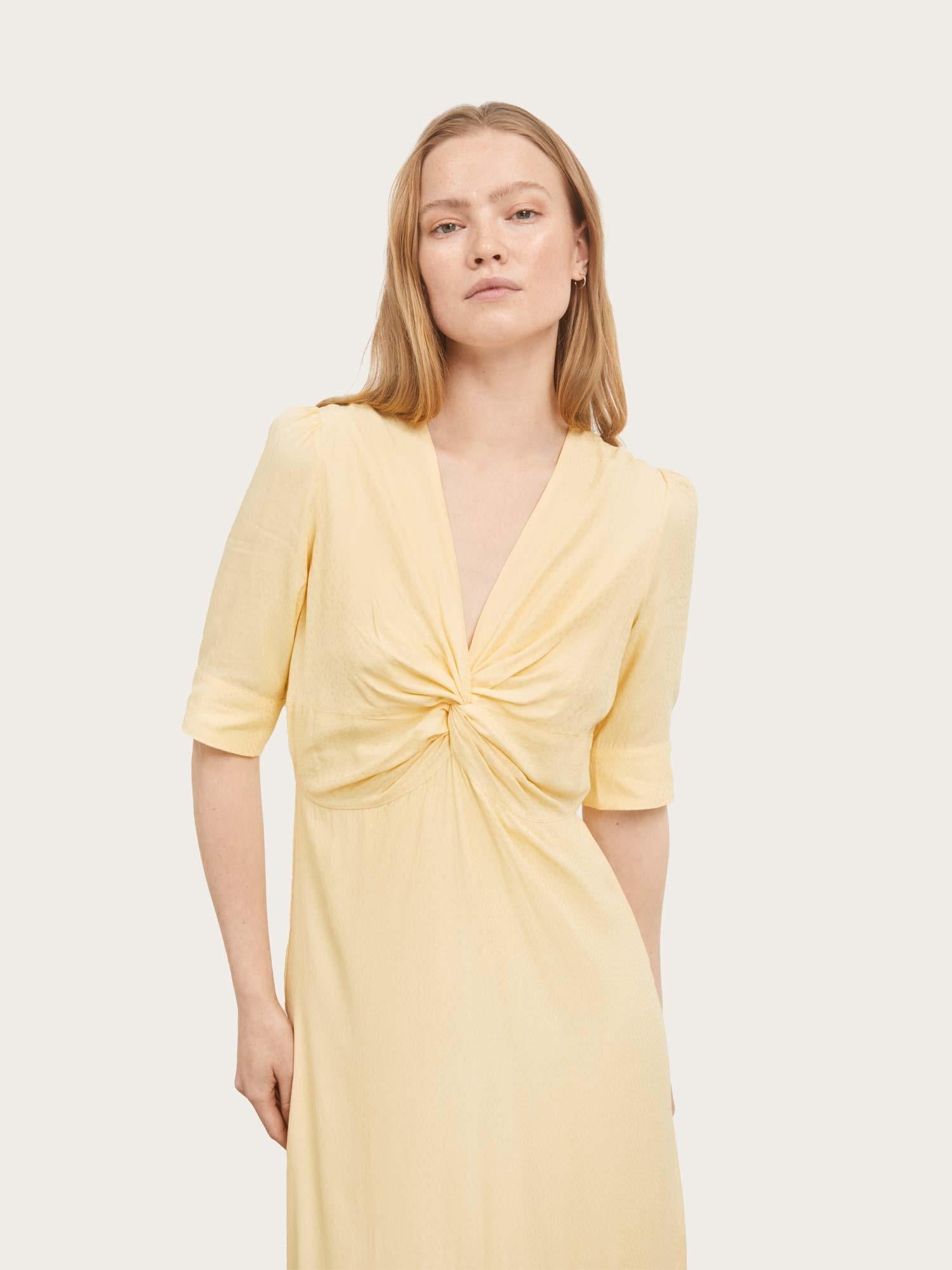 Paloma Dress - Light Yellow