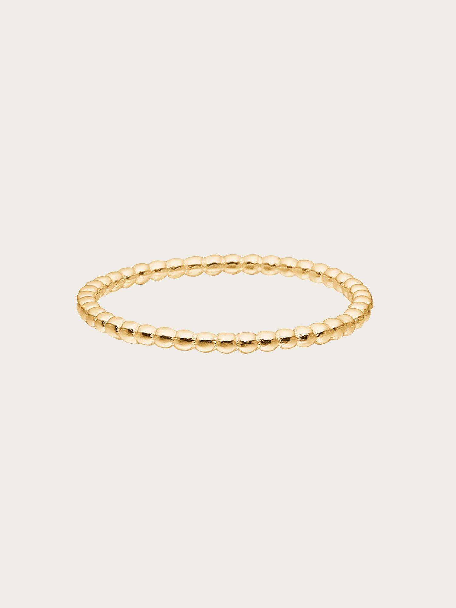 Ring Simple Bubble - Gold