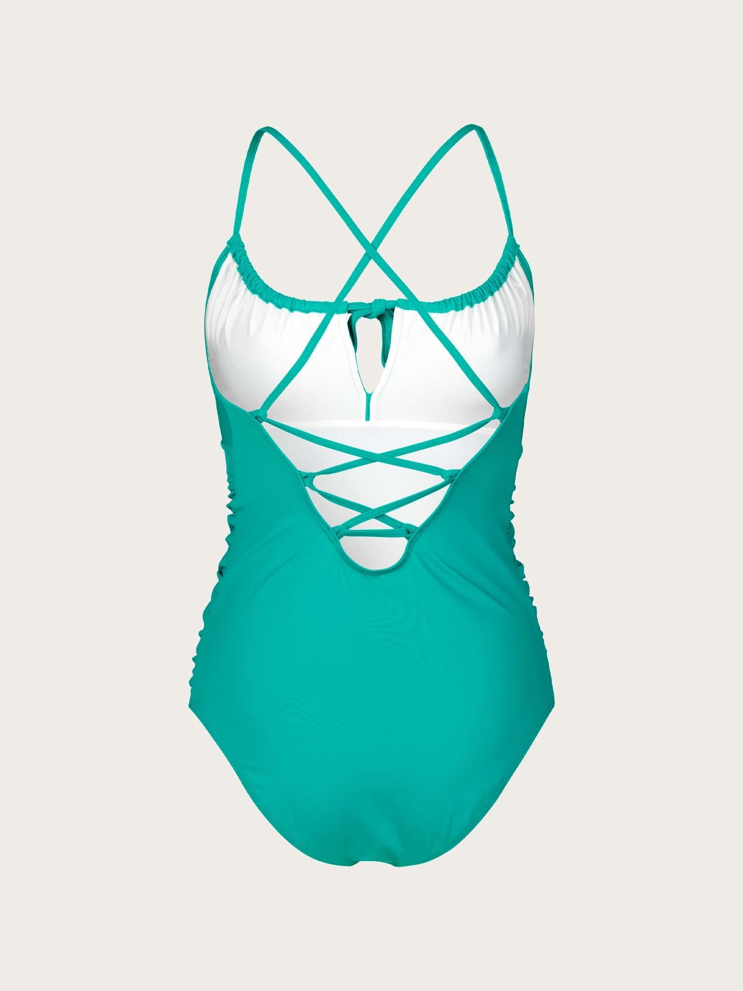 Tilda Swimsuit - Tile Blue