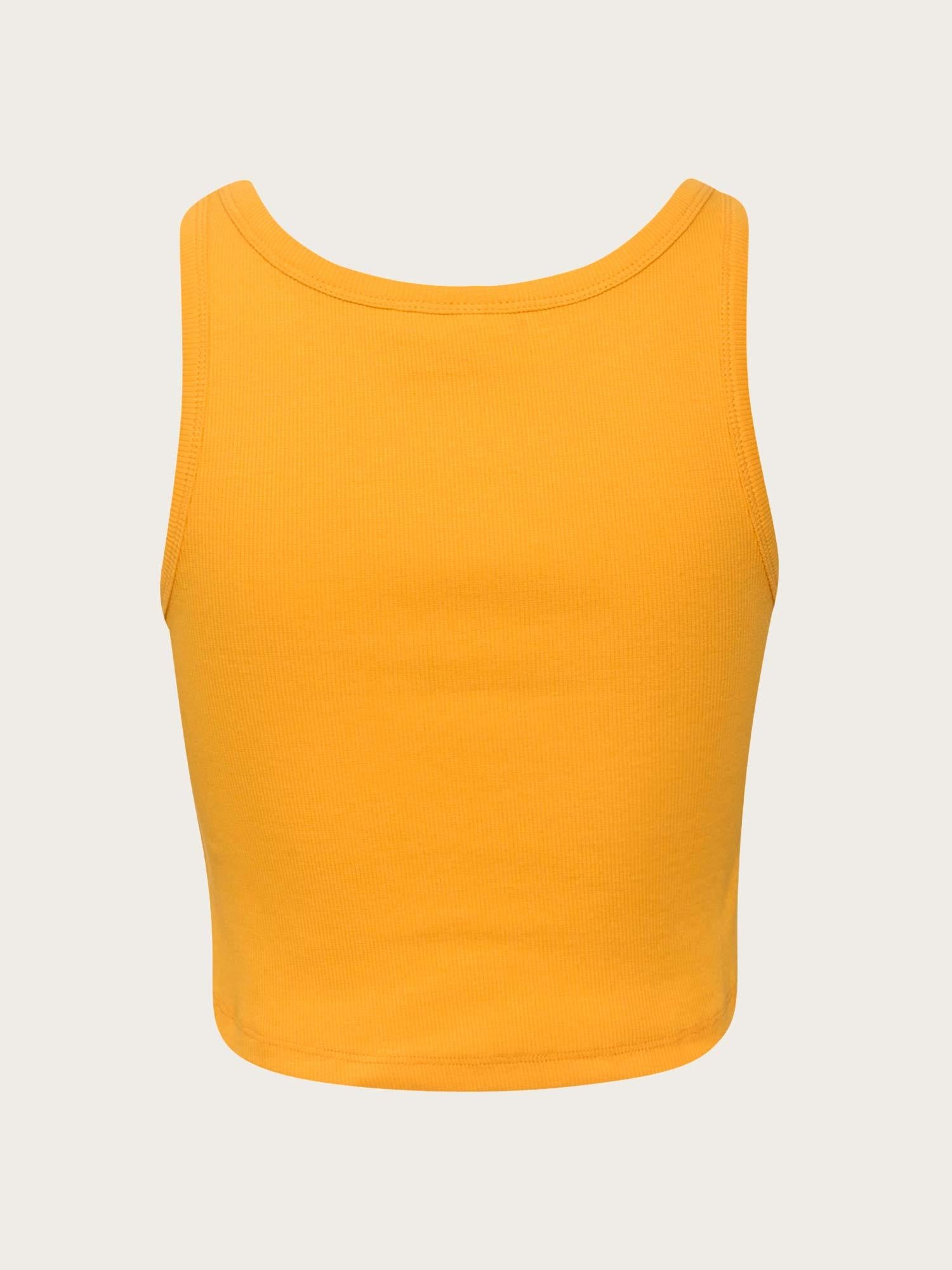 Drew Cropped Top - Kumquat