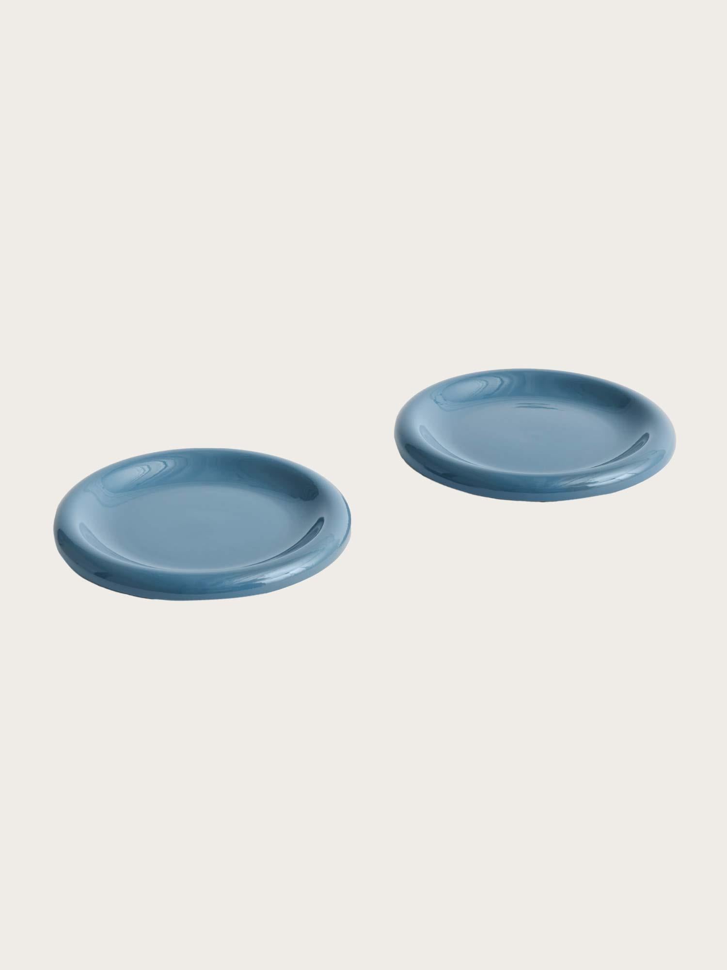 Barro Plate Set of 2 Ø18 - Dark Blue