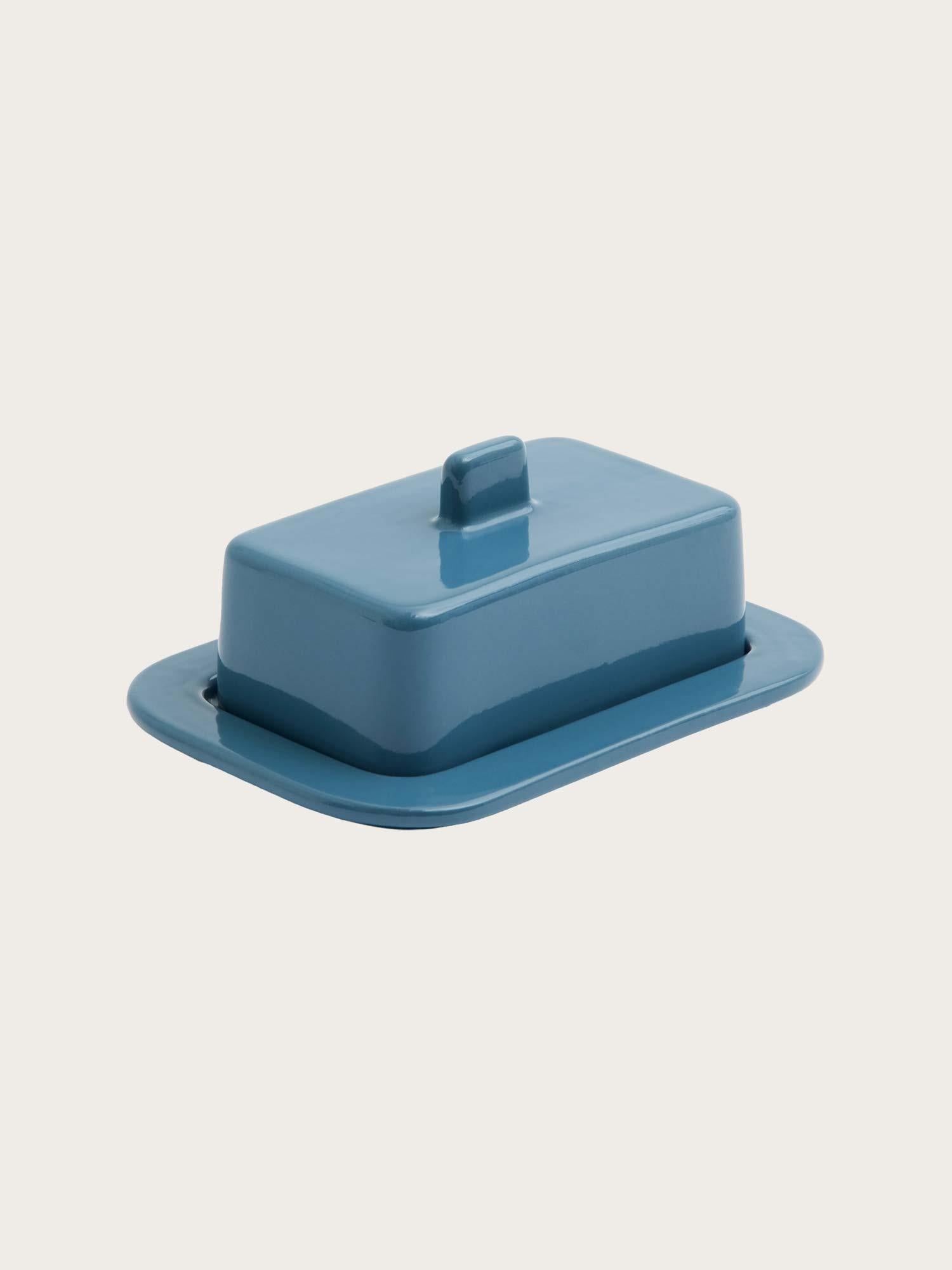 Barro Butter Dish - Dark Blue