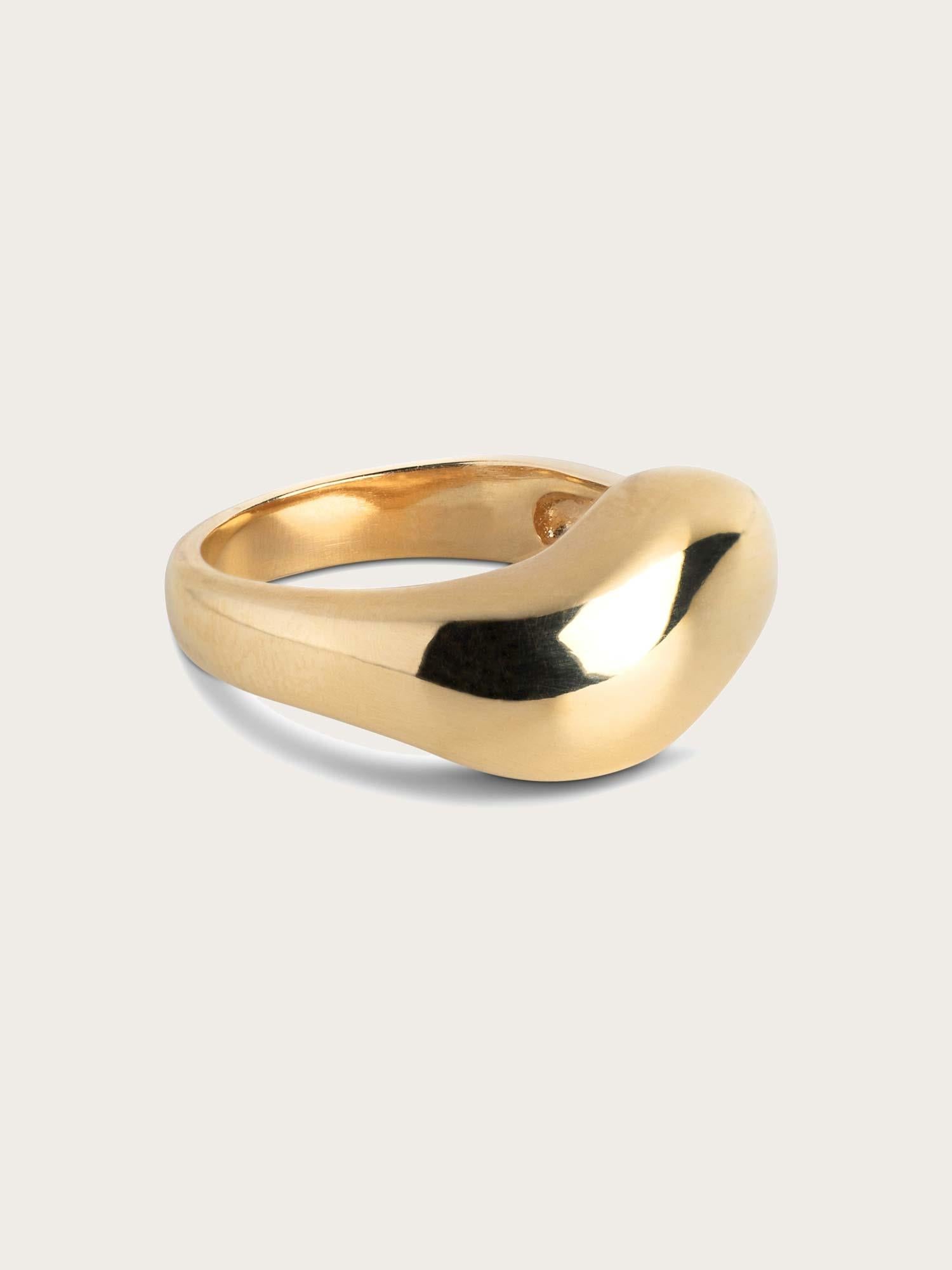 Ring Agnete Large - Gold