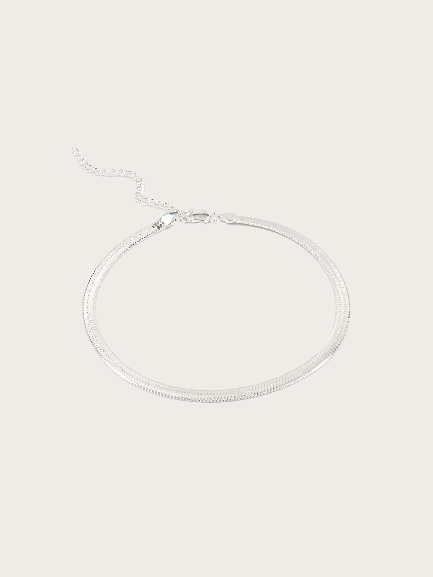 Choker Bone Chain - Silver