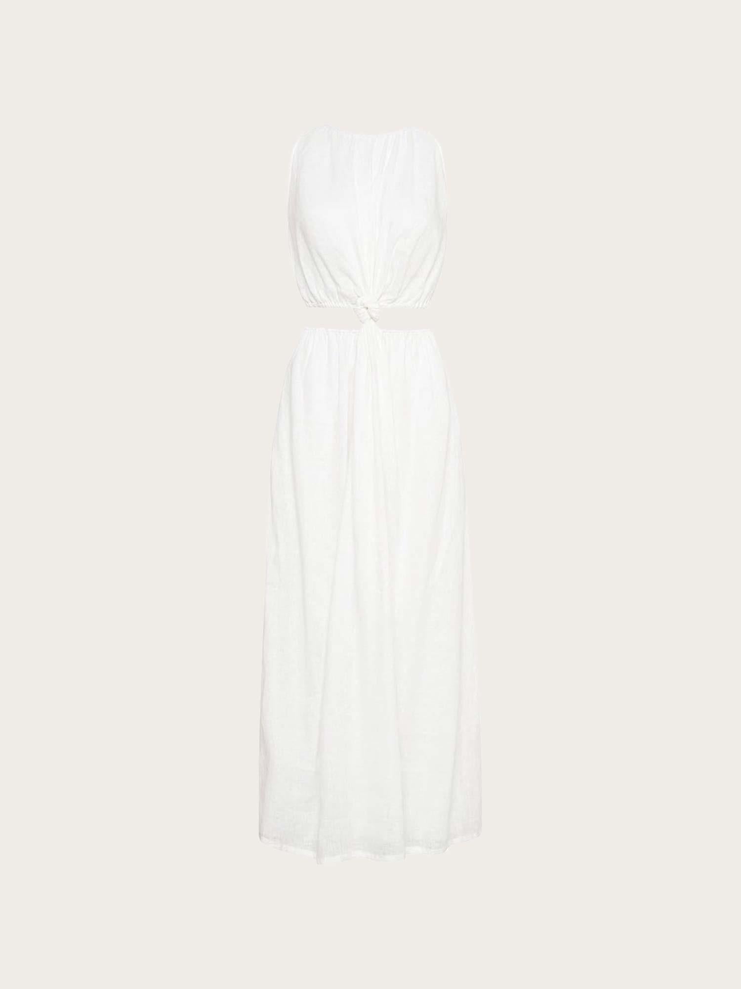 Zeta Midi Dress - White