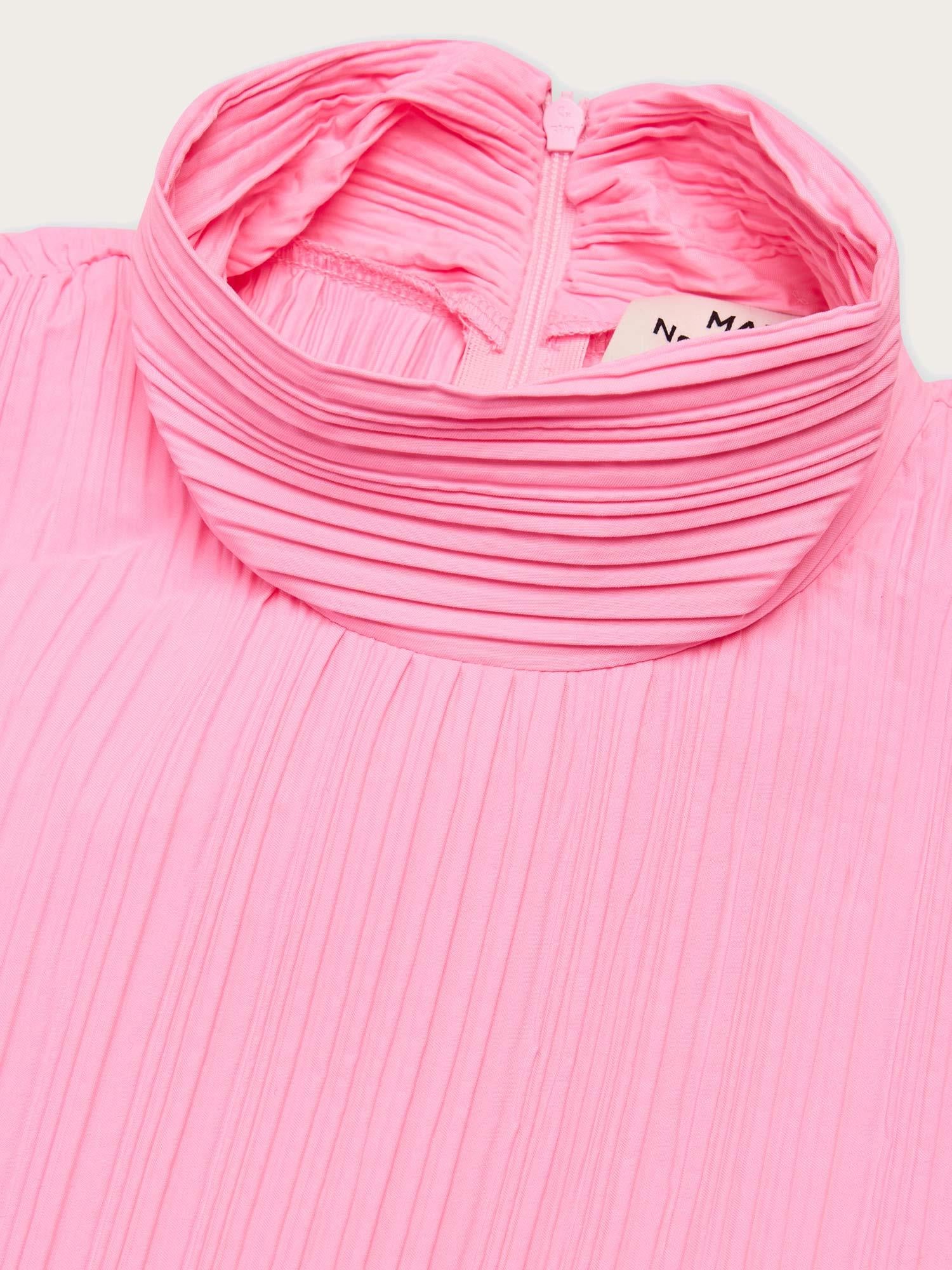 Paper Pleat Hausach Dress - Cotton candy