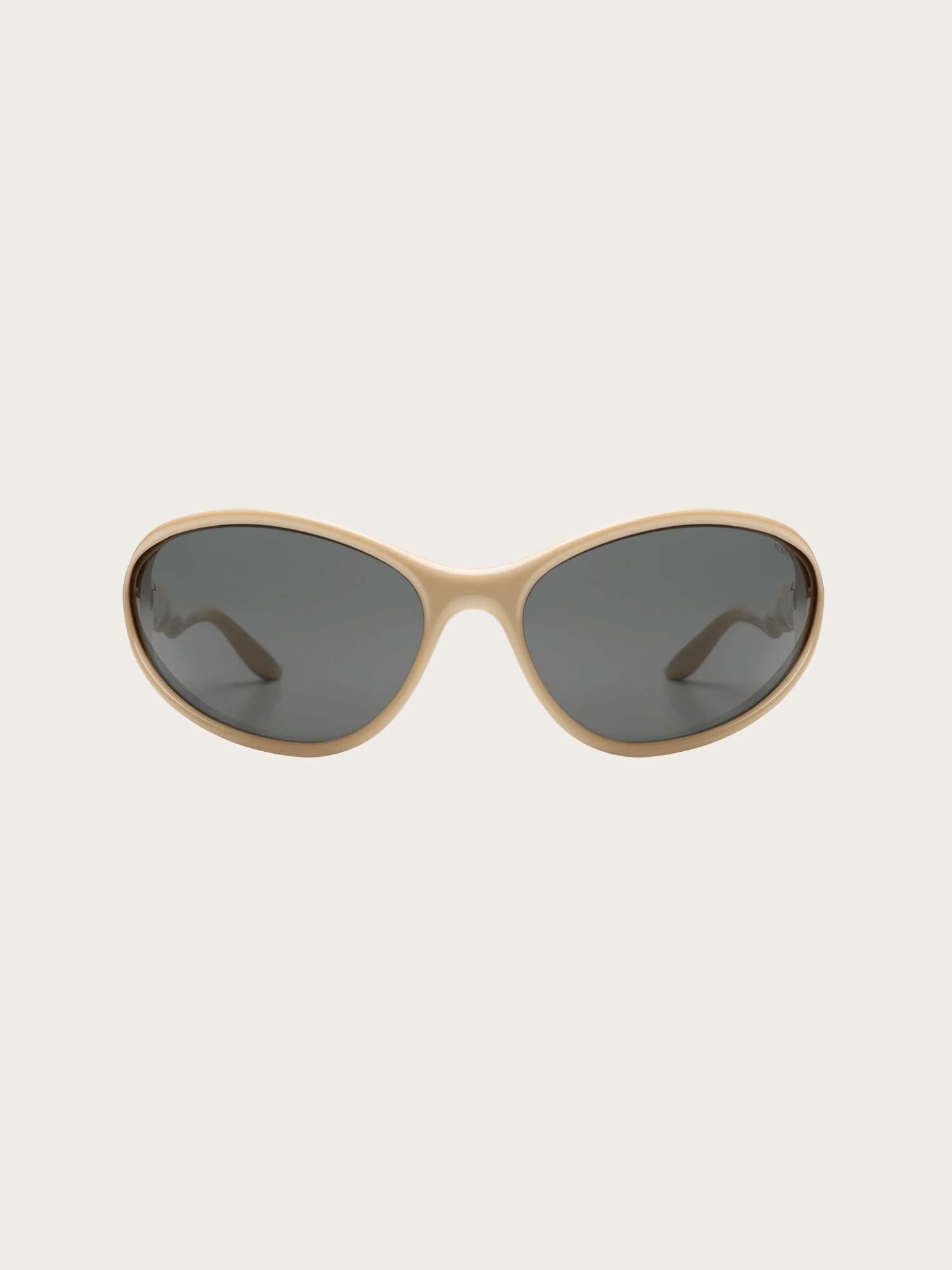 The Glitch Sunglasses - Almond