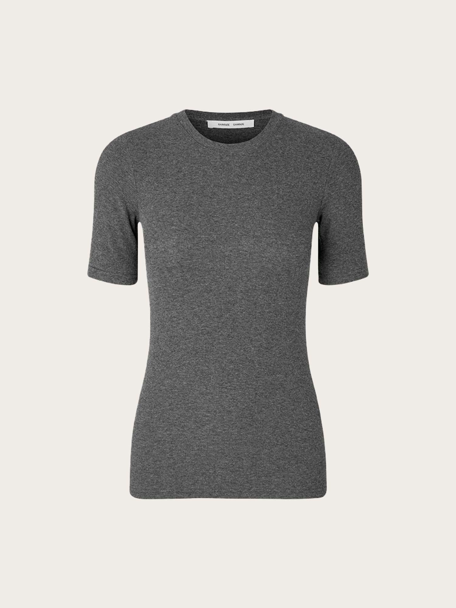 Saalexo T-Shirt - Dark Grey Melange