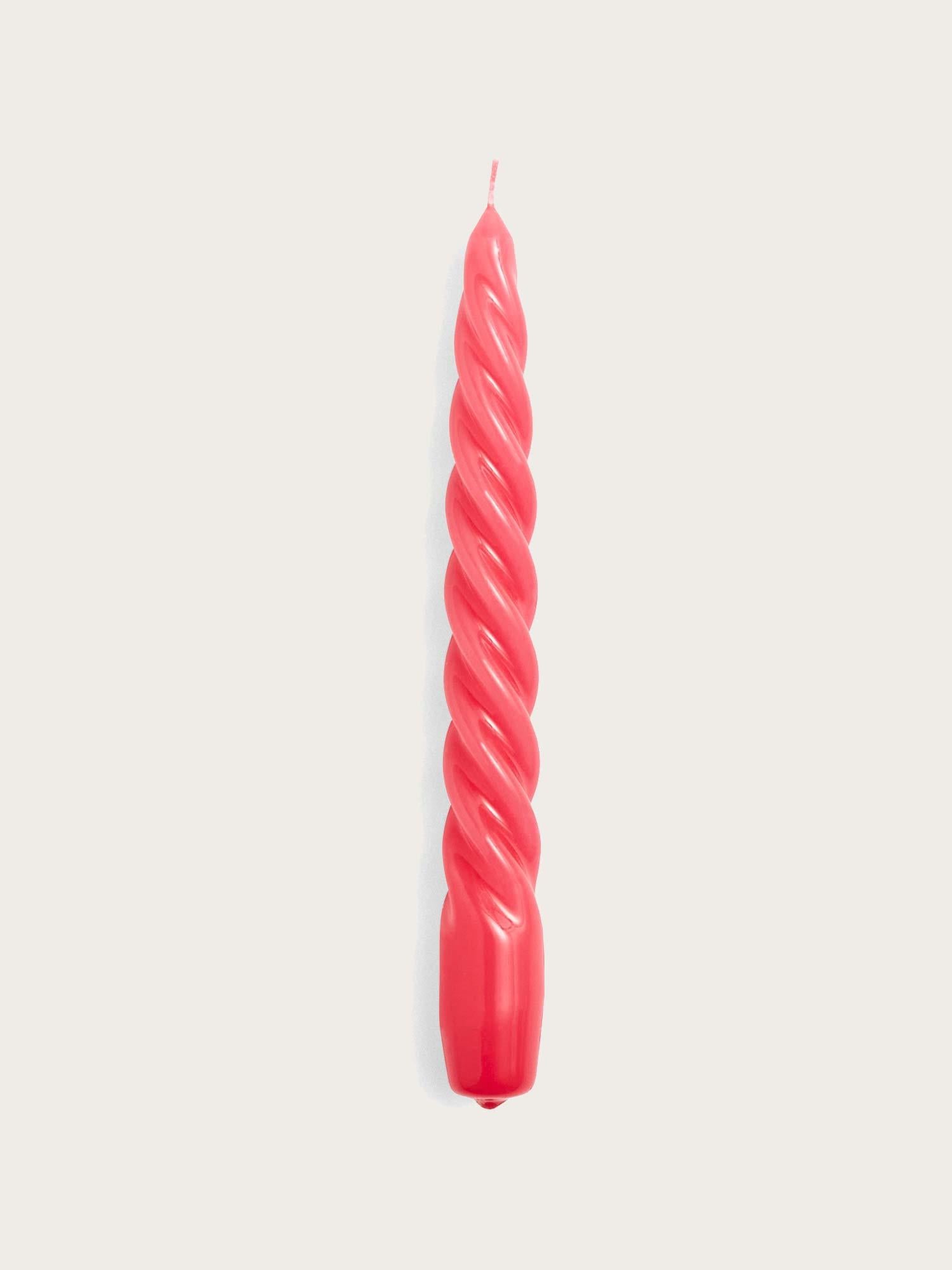 Candle Twist - Raspberry