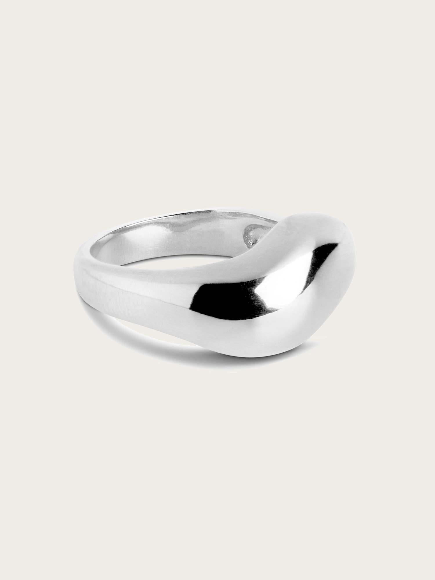 Ring Agnete Large - Silver