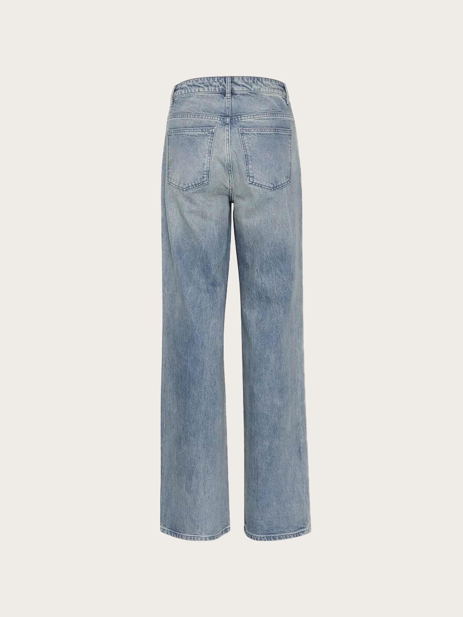 Zorah MW jeans - Mid Blue Washed