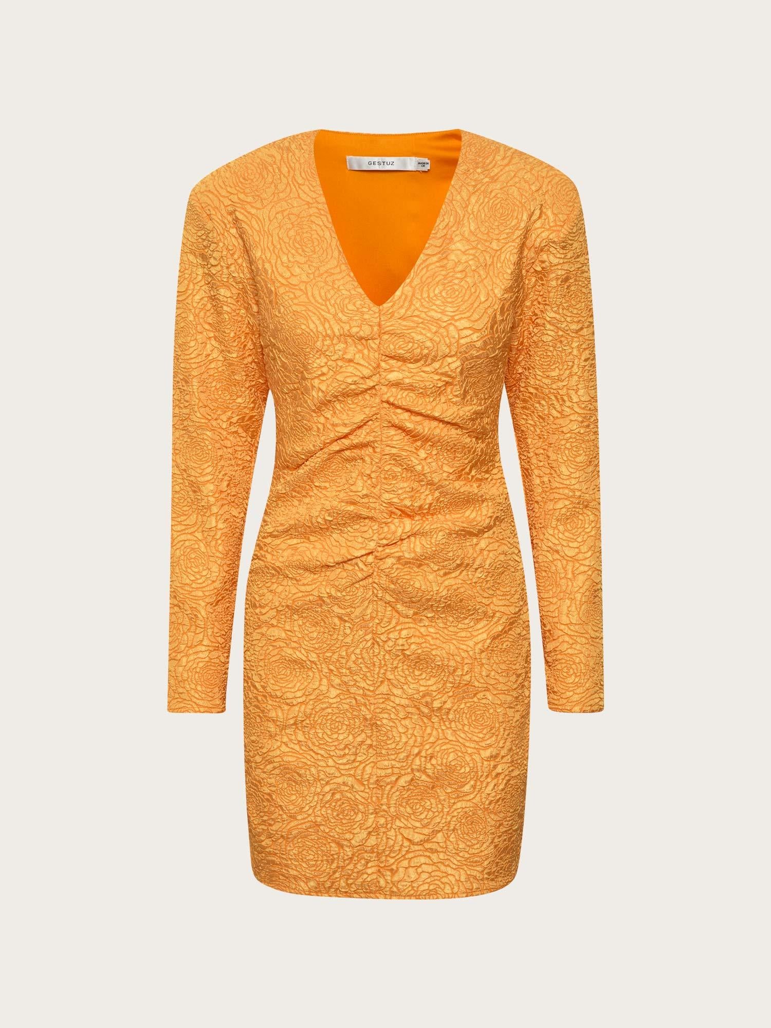Maisie Dress - Flame Orange