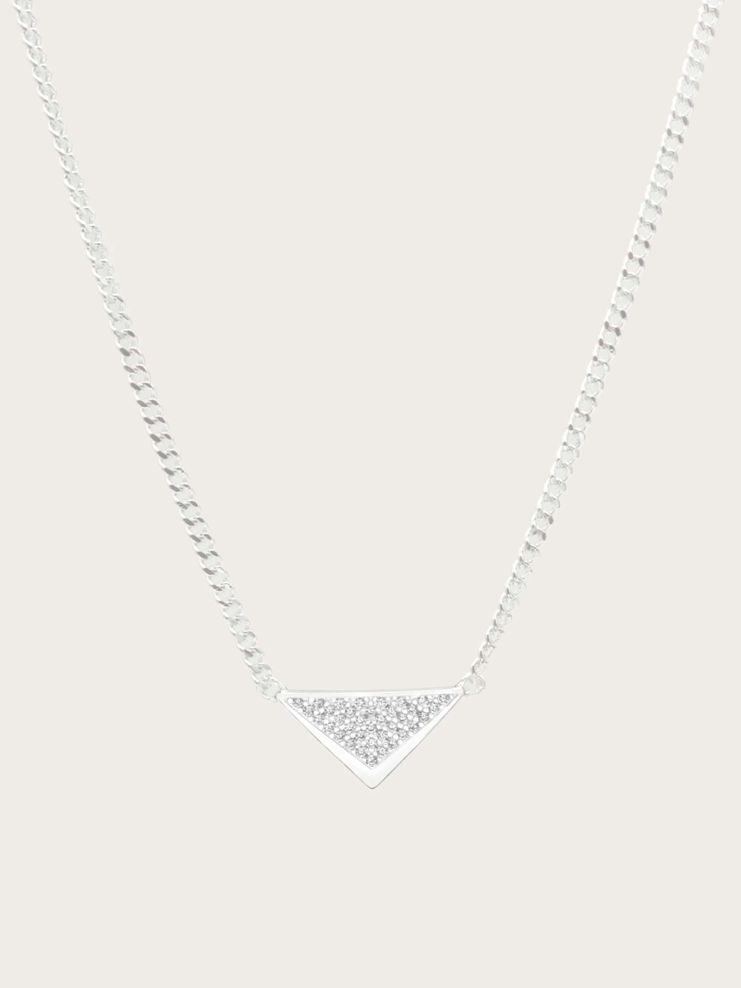 Martini Necklace - Silver