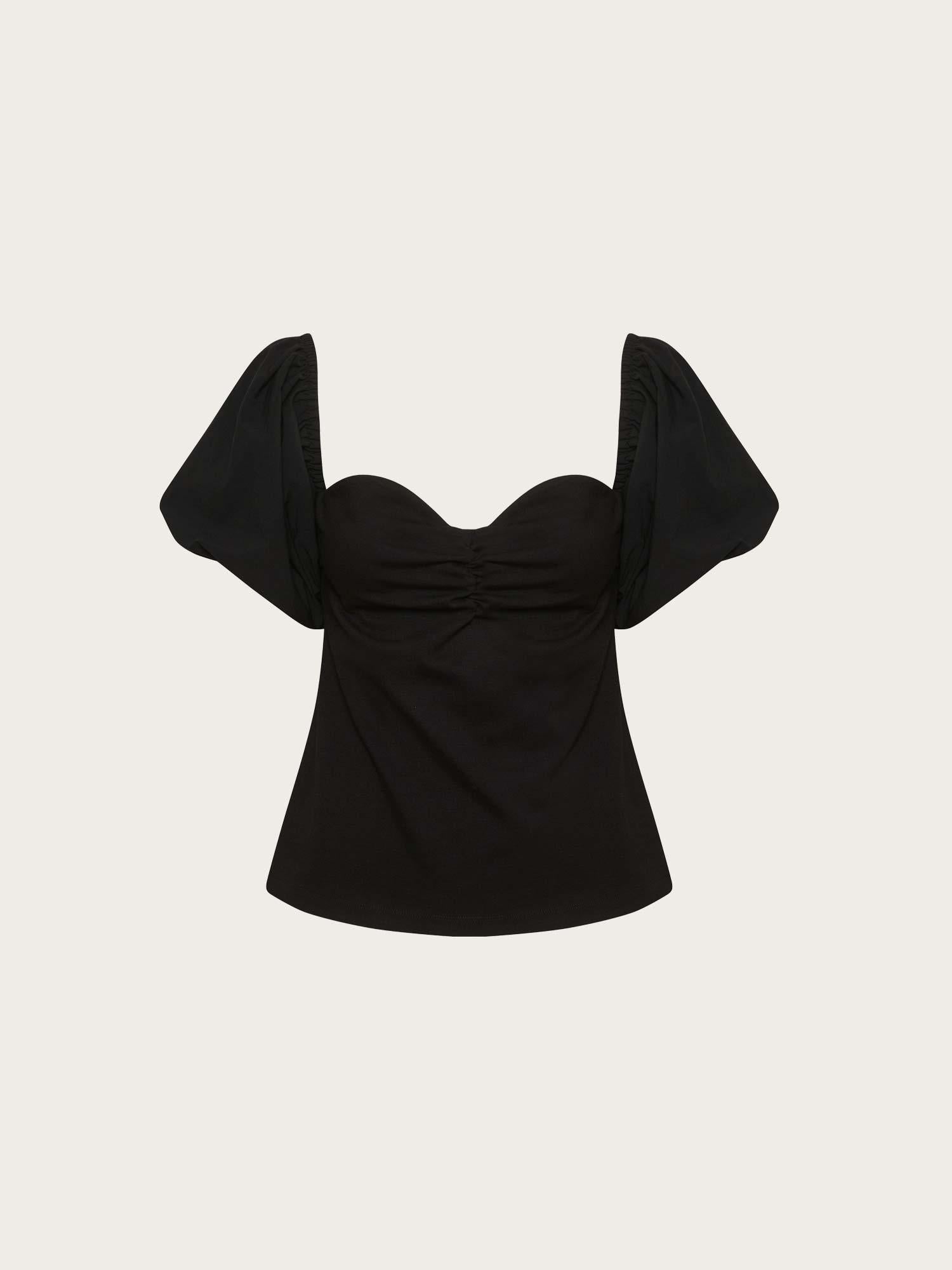 Brigitta Top - Black