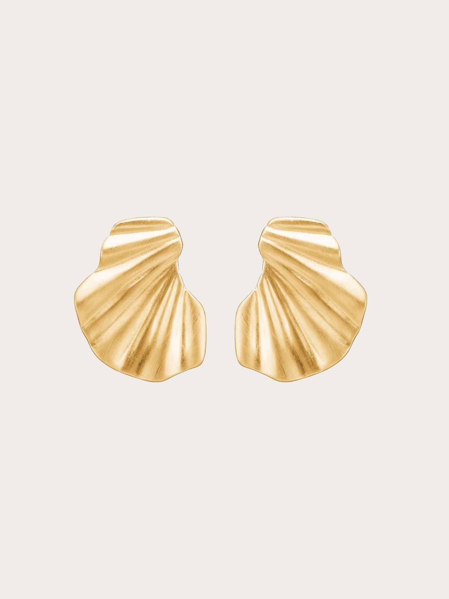 Earring Wave - Gold