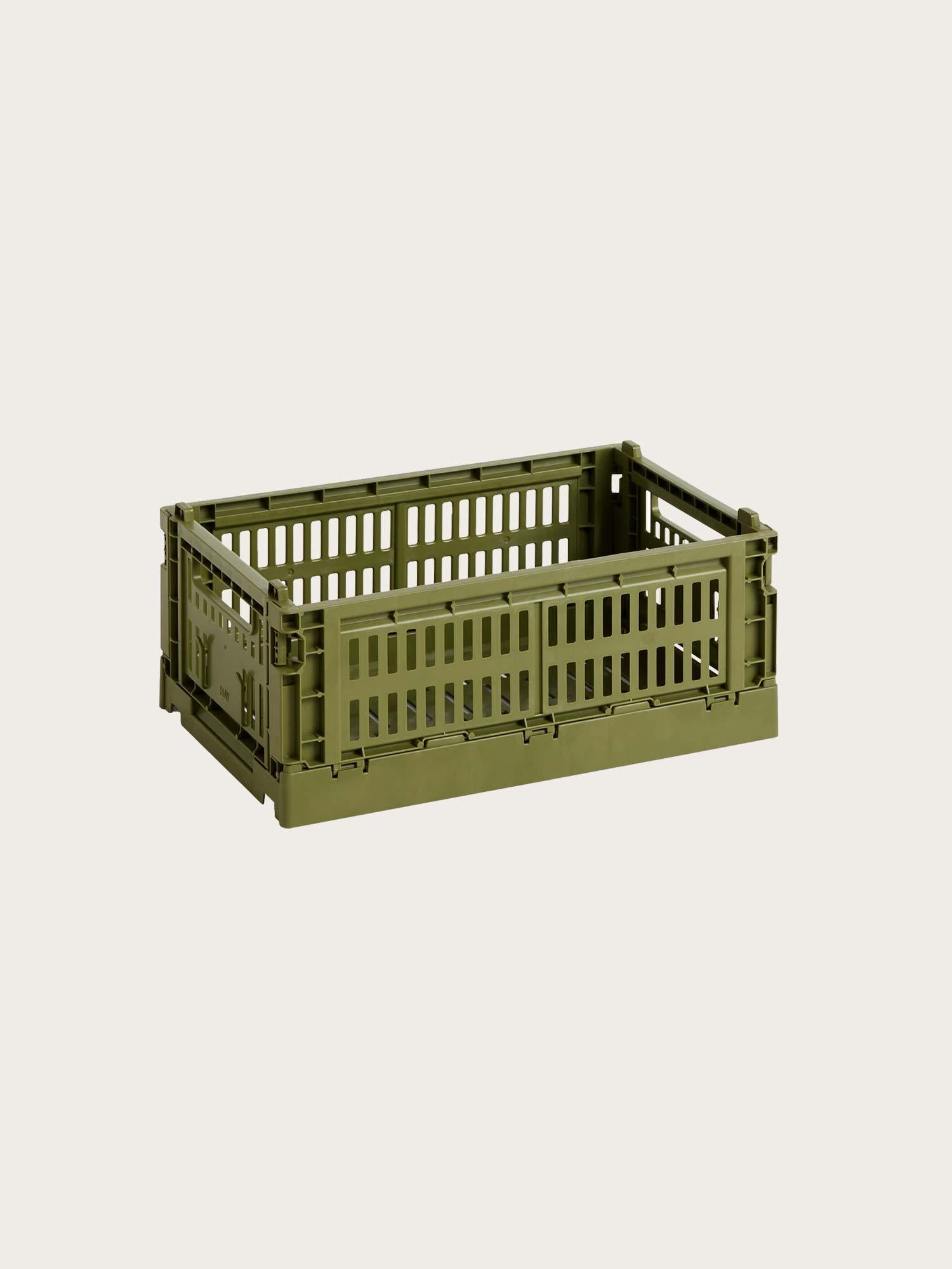 Hay Colour Crate Small - Olive