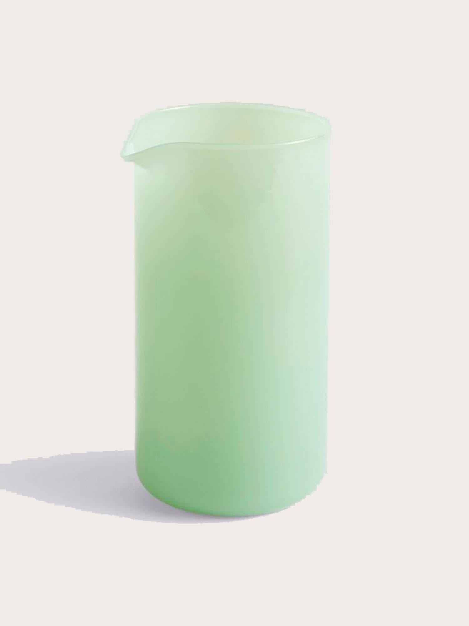 Borosilicate Jug Medium - Jade Light Green