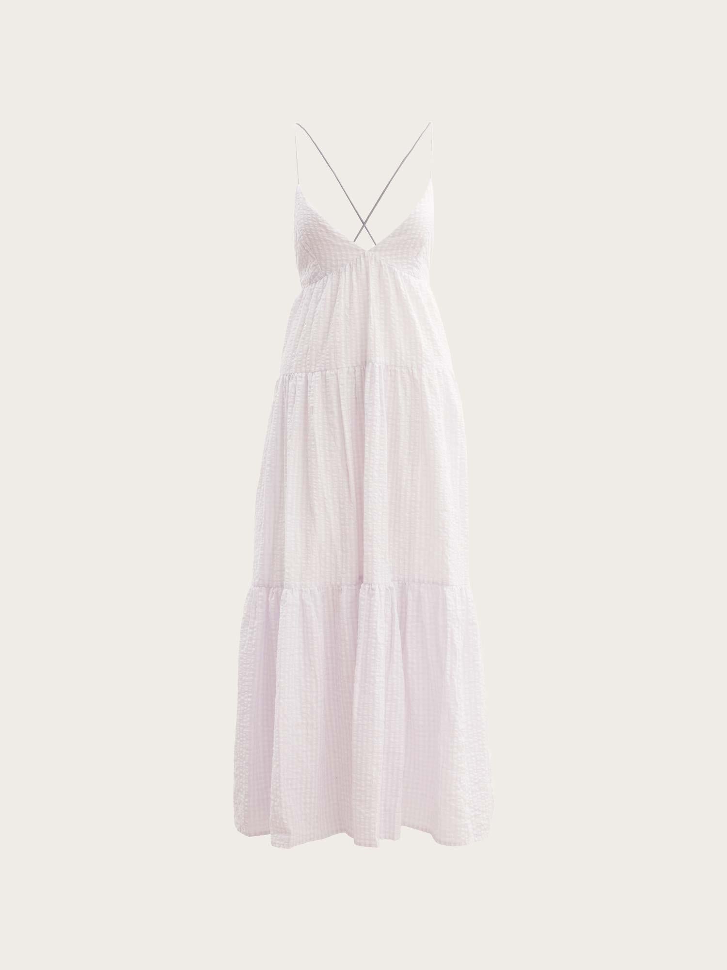 Lovisa Dress - Lavender Gingham