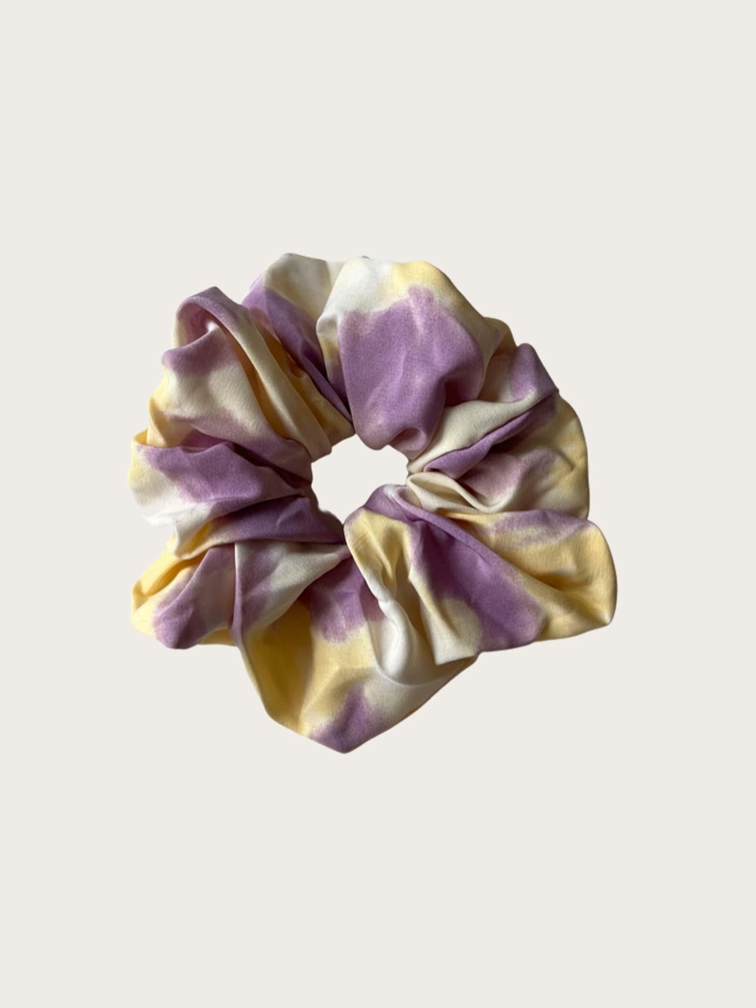 Rory Scrunchie - Yellow/Purple