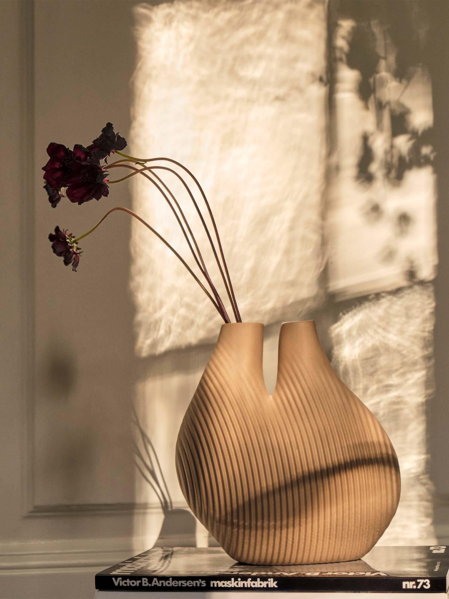 WS Chamber Vase - Light Beige