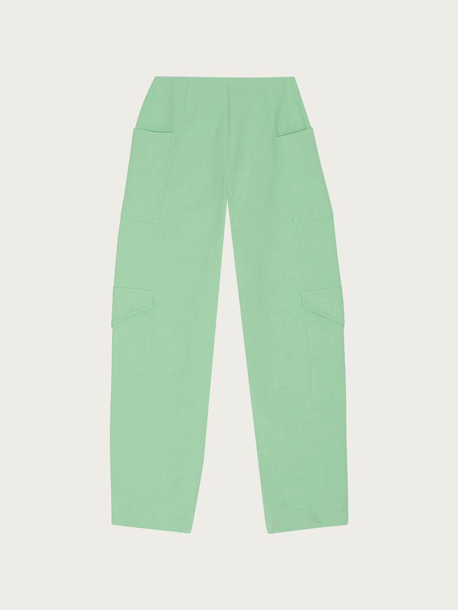 F7595 Cotton Suiting Pants - Peapod