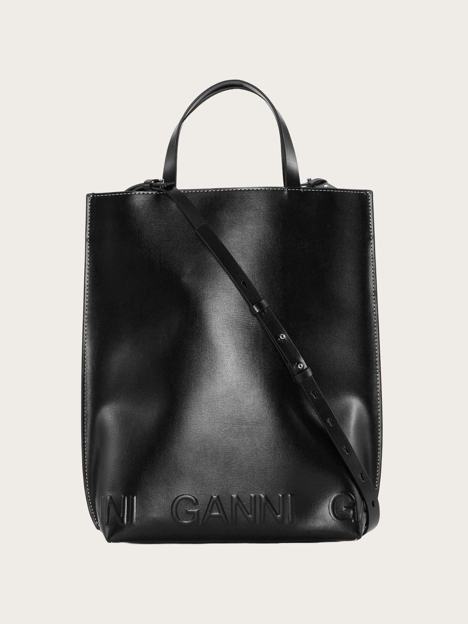 A5132 Banner Medium Tote - Black