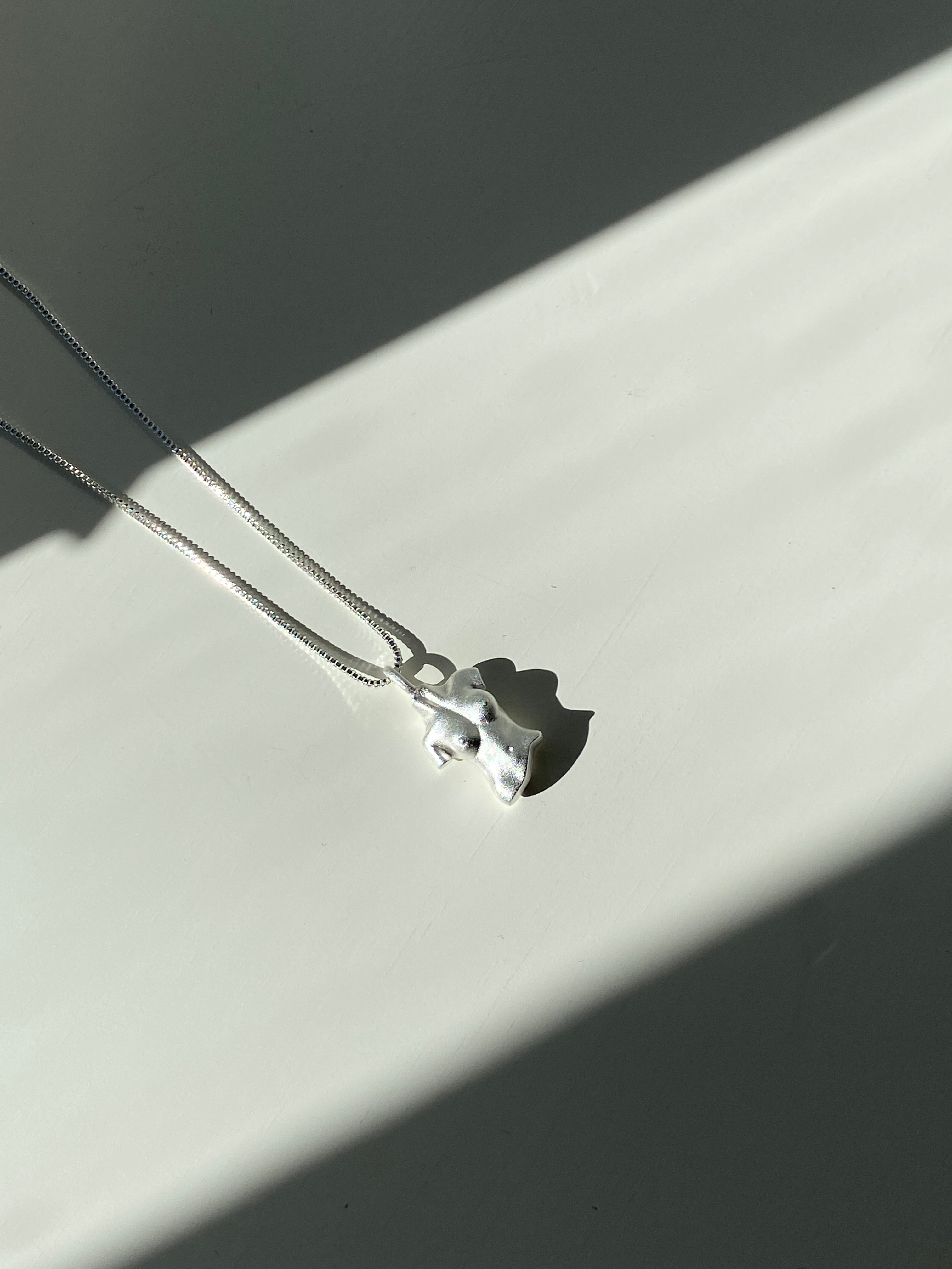 Figure Necklace - Silver