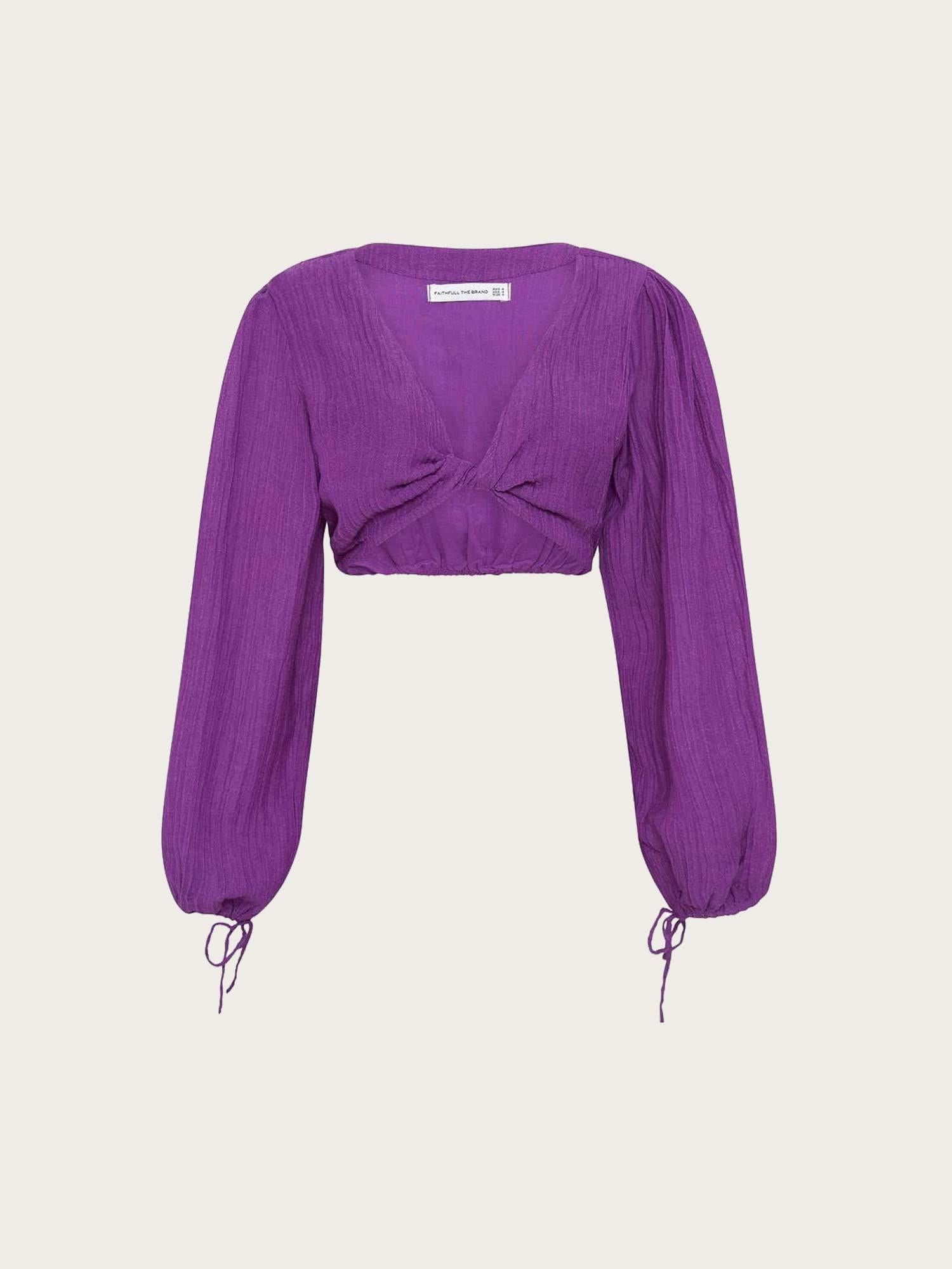 Palmera Top - Violet