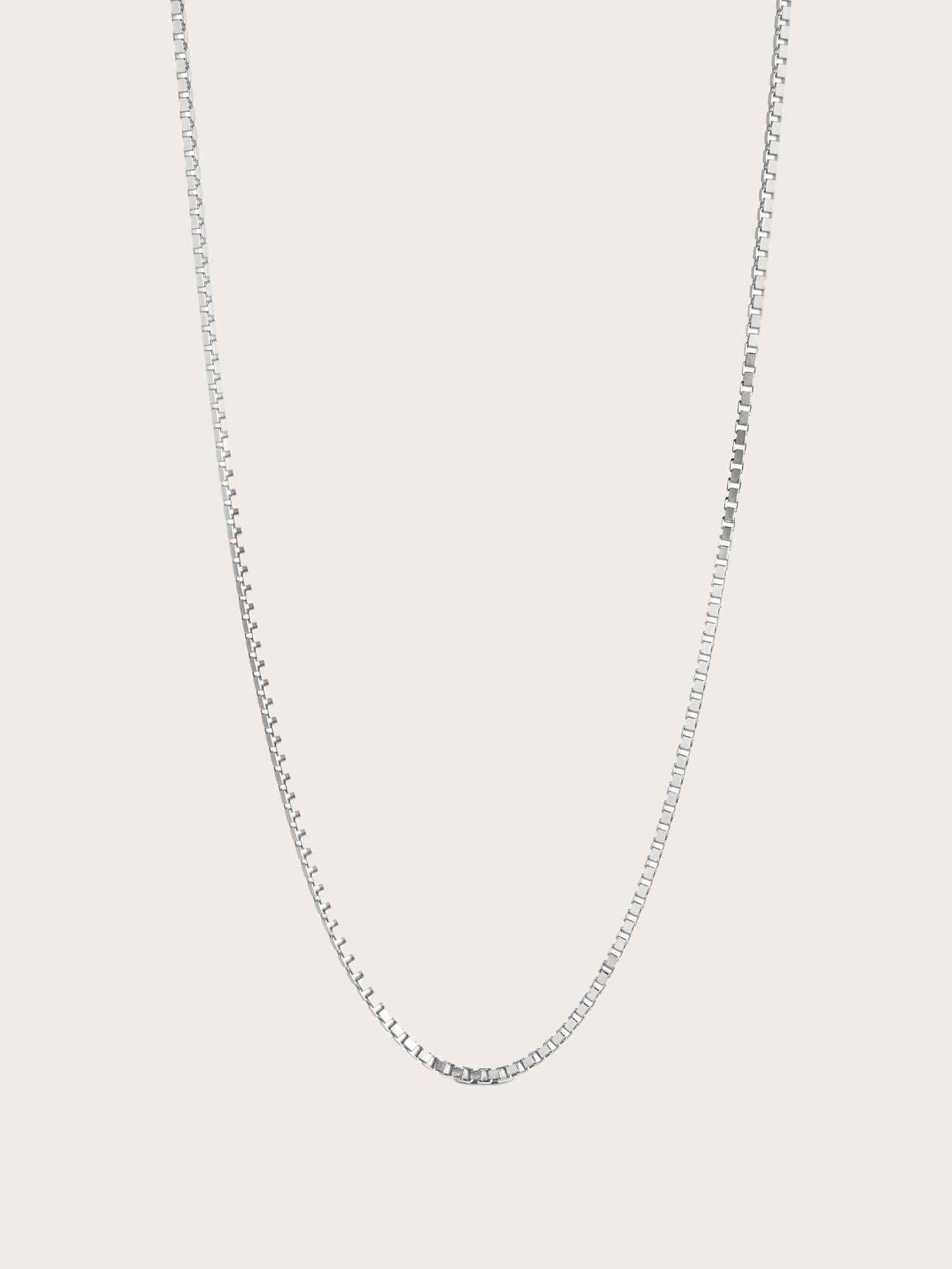 Necklace Box Chain 1,45 mm - Silver
