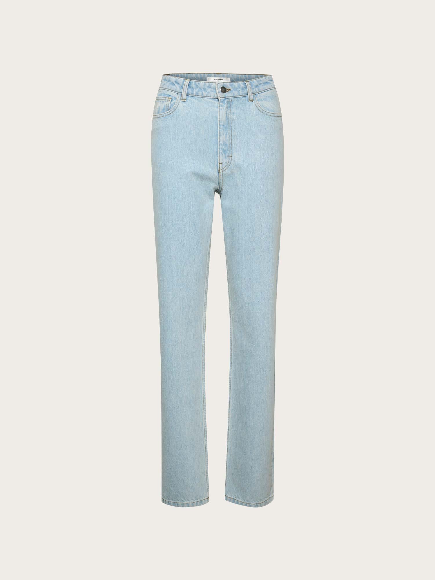 Calia HW Straight Jeans - Light Blue