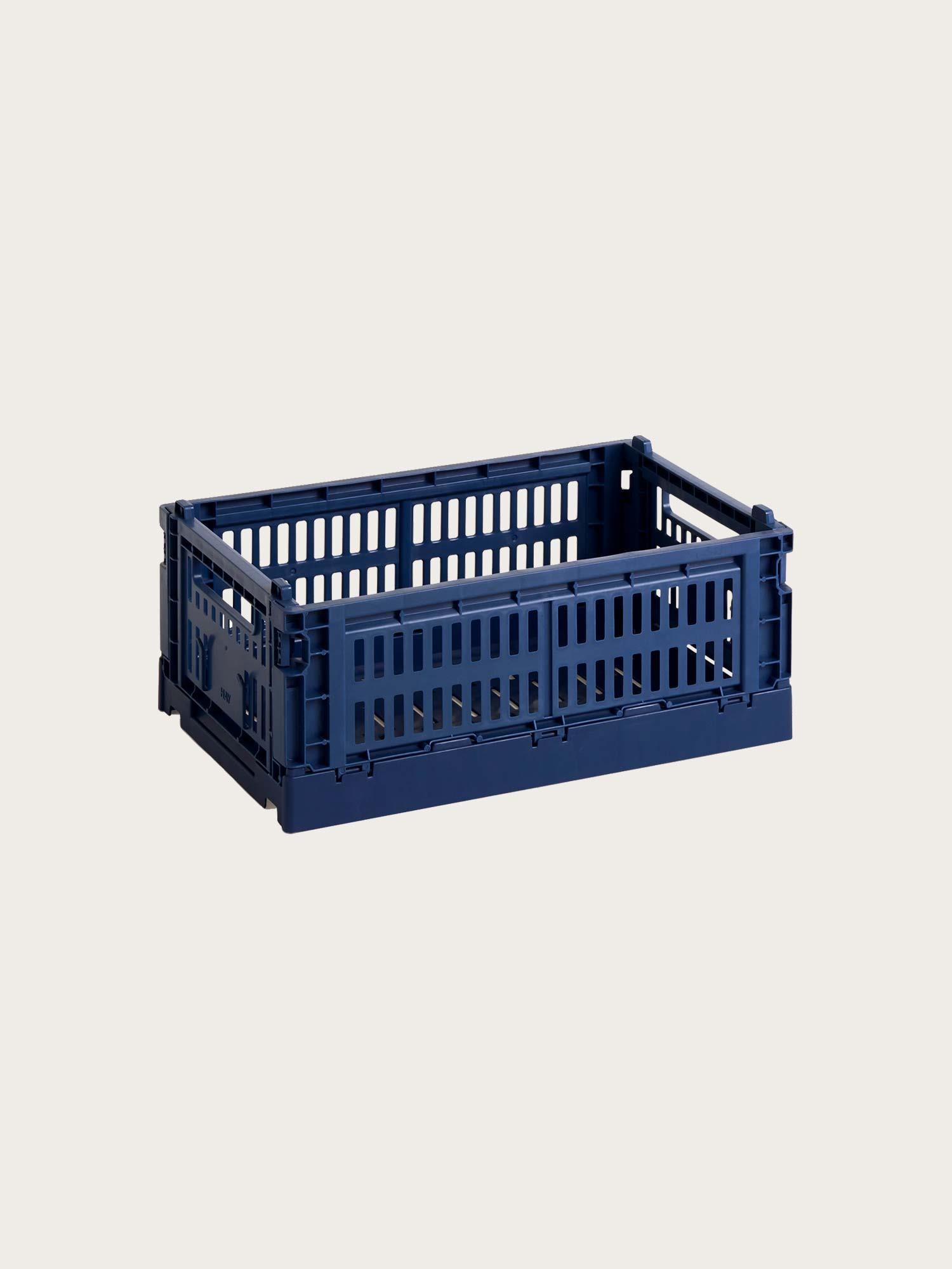 Hay Colour Crate Small - Dark Blue