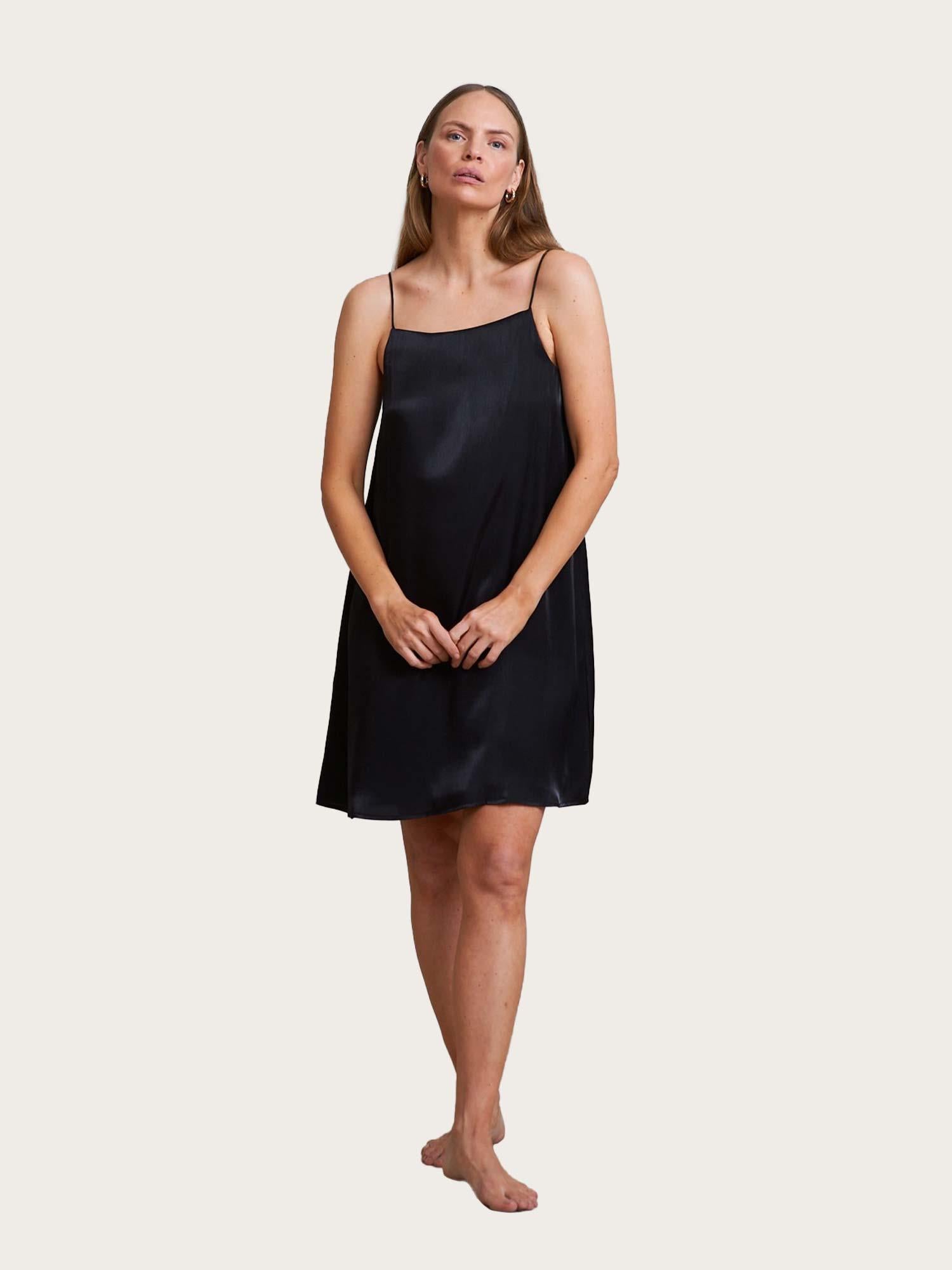 Rowe Shimmer Dress - Black