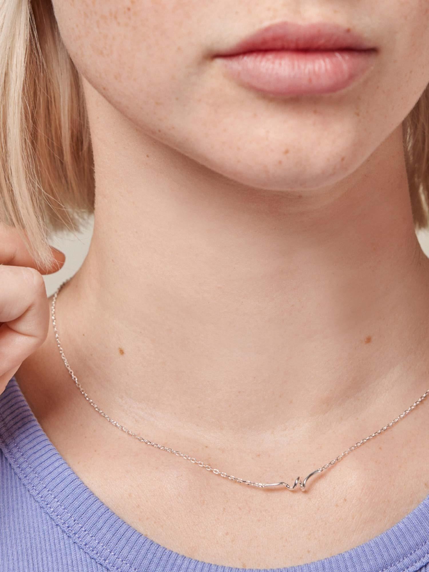 Necklace Twist - Silver