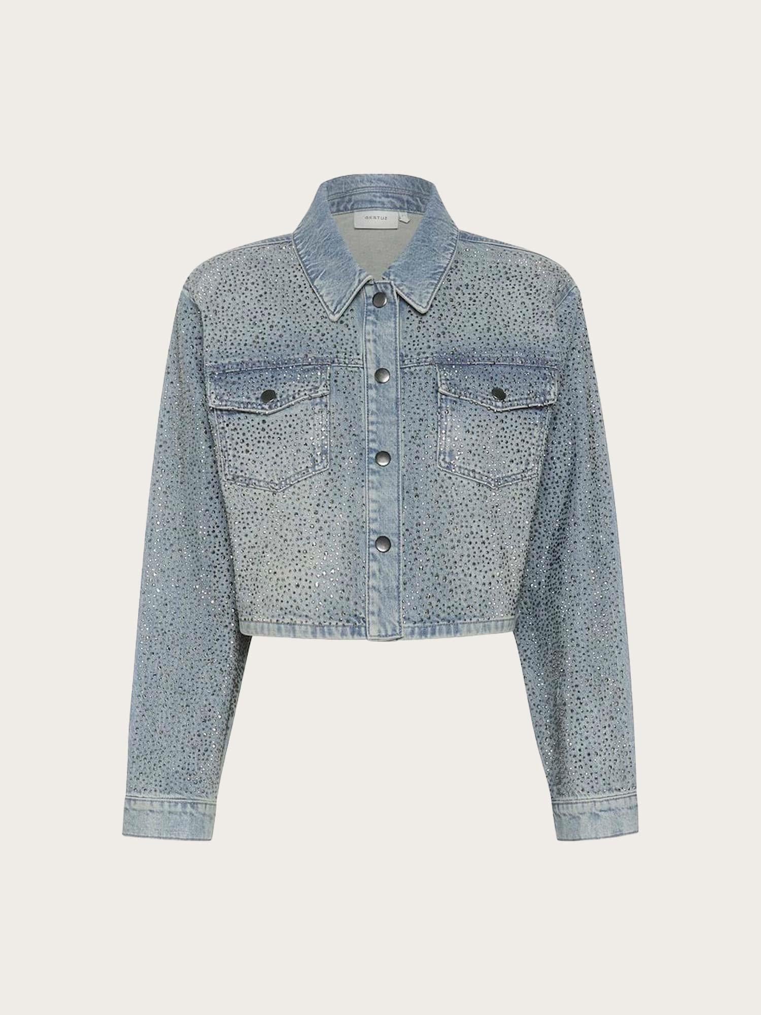 Nadiva Jacket - Mid Blue Washed